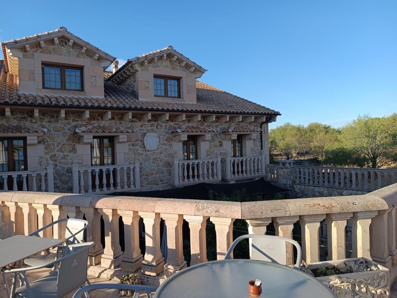 Hotel Rural El Canon Del Duraton Sepulveda Bagian luar foto