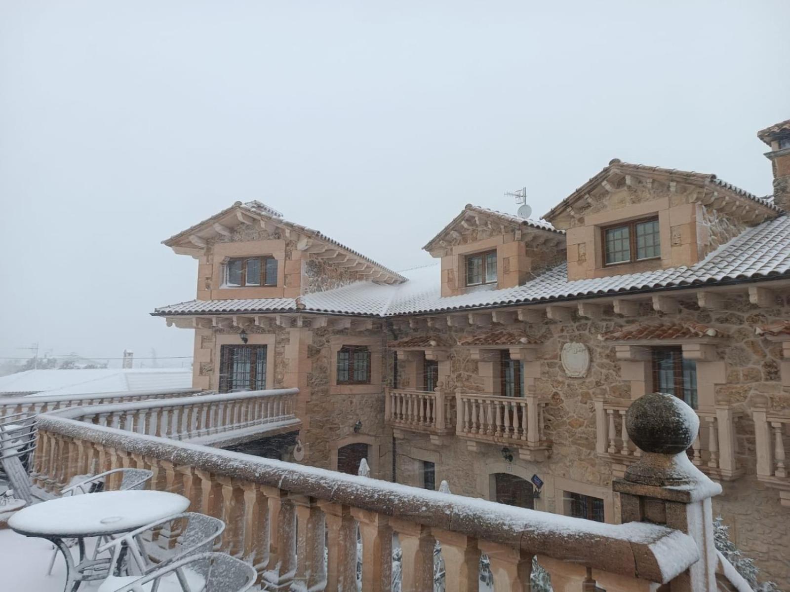 Hotel Rural El Canon Del Duraton Sepulveda Bagian luar foto