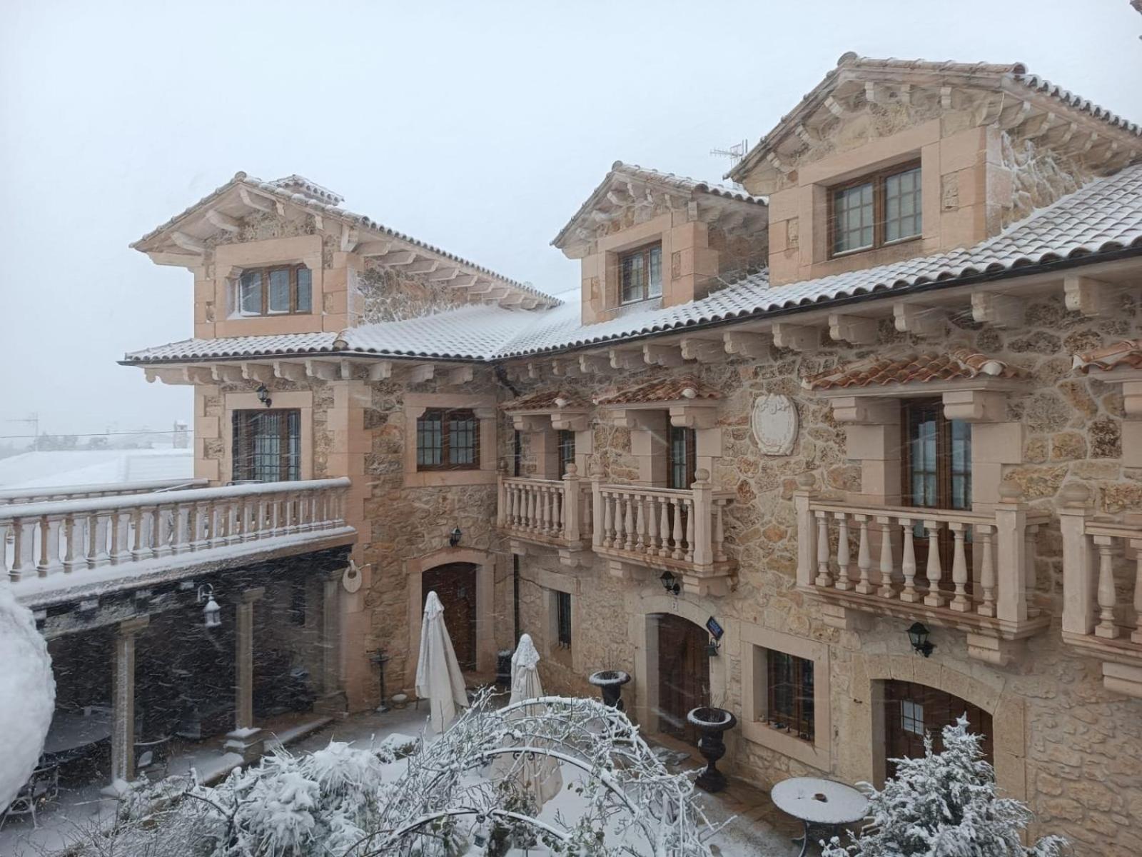 Hotel Rural El Canon Del Duraton Sepulveda Bagian luar foto