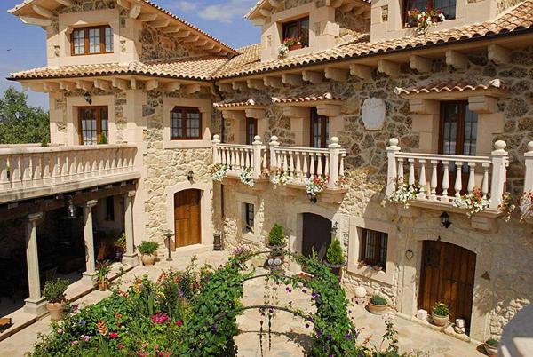 Hotel Rural El Canon Del Duraton Sepulveda Bagian luar foto